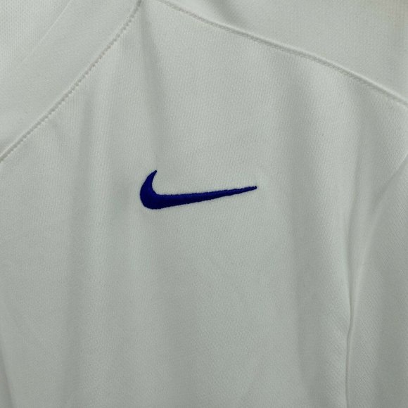 Nike Dri-Fit White Men's Size Large Jersey Athletic Lacrosse Shirt NWT - Picture 2 of 9